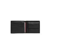 Tommy Hilfiger Prem Leather Flap & Coin Black