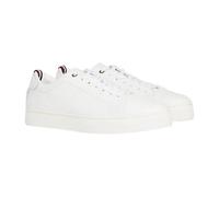 Tommy Hilfiger Premium Cupsole Grained LTH White 42