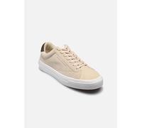 Sneaker TOMMY HILFIGER "PREMIUM DRESS CUPSOLE SUEDE", Herren, Gr. 42, beige, Veloursleder, Schuhe, Freizeitschuh, Halbschuh, Schnürer mit seitlicher Logoprägung (20963802-42) beige