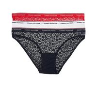 Tommy Hilfiger PREMIUM ESSENTIALS 3er-Pack Bikini-Spitzenunterwäsche (Große Größen) Desert Sky/Weiß/Primary Red MD