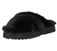 Tommy Hilfiger Premium Strap Home Slipper Hausschuhe, Damen, Schwarz (Black), 35/36 Eu