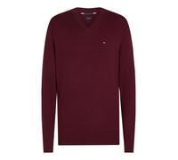 Tommy Hilfiger - Pullover aus Baumwoll-Kaschmirmix rot - Gr. - S