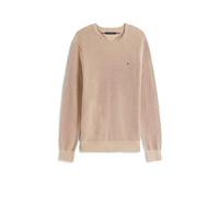 Tommy Hilfiger Herren Pullover aus Baumwolle, taupe, Gr. XL