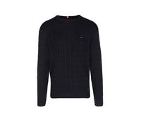Tommy Hilfiger Herren Pullover CLASSIC CABLE CREW NECK, marine, Gr. M
