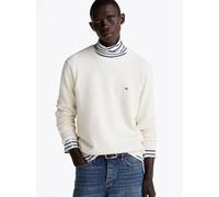 Tommy Hilfiger Herren Essential Structure Crew Neck MW0MW36347 Pullover, Yellow (Ivory Petal), S