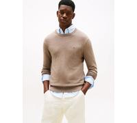 Tommy Hilfiger Pullover Cotton Kaschmir Taupe - Größe XXL Braun XXL