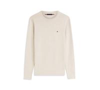 Tommy Hilfiger - Pullover mit Flag-Stickerei braun/grün - Gr. - M