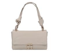 Tommy Hilfiger Pushlock Schultertasche Leder 26 cm cream
