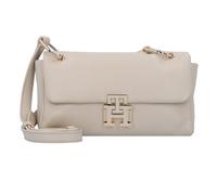 Tommy Hilfiger Pushlock Umhängetasche Leder 22 cm beige