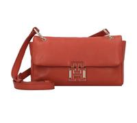 Tommy Hilfiger Pushlock Umhängetasche Leder 22 cm rot