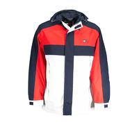 Tommy Hilfiger Recycelte Kapuzenjacke mit Taschen und Kontra - Größe: S