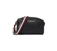 Tommy Hilfiger Reese II Zip Crossbody Pebble PVC, Schwarz, Einheitsgröße