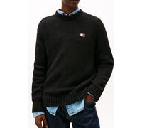 Tommy Hilfiger Regular Cosy Textured Sweater Black Größe: S | Pullover Outlet | Herren | Schwarz
