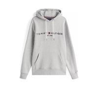 Tommy Hilfiger Herren Hoodie Core Tommy Logo mit Kapuze, Grau (Cloud Heather), 3XL