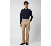 Langarm-Poloshirt TOMMY HILFIGER "L/S LIQUID COTTON REG POLO" Gr. XL, blau (desert sky) Herren Shirts (35993269-XL) desert sky