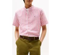 Tommy Hilfiger Linen Blend Mao Stp Vintage Rosy/white Größe: S | Outlet | Herren | Weiß