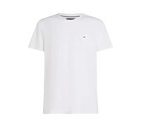 Tommy Hilfiger Herren T-Shirts Kurzarm Essential Regular Fit Rundhalsausschnitt, Weiß (White), L