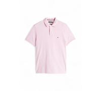 Tommy Hilfiger - Regular Fit Tipped Oxford Poloshirt - - Tops - Herren - Rosa - S