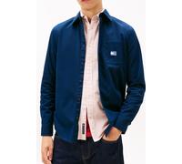 Tommy Hilfiger Regular Washed Twill Shirt Dark Night Navy Größe: XL | Business hemden Outlet | Herren | Schwarz