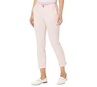 Tommy Hilfiger Relaxed Fit Hampton Chinohose für Damen, Standard und Übergröße, Ballerina Pink, 36