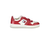 Tommy Hilfiger Rot-Weiß Low-Top Sportschuhe - Größe: 43