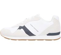 Sneaker TOMMY HILFIGER "RUNNER ICON MIX", Damen, Gr. 44, weiß, Leder, Textil, Schuhe Sneaker (35092760-44) weiß