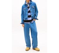 Jeansjacke TOMMY JEANS "RYAN TRUCKER", Herren, Gr. M, denim medium, Denim/Jeans, Obermaterial: 99% Baumwolle, 1% Elasthan, regular fit normal, Manschette, Jacken Jeansjacke, regular fit (79783549-M) d