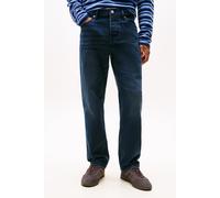 Slim-fit-Jeans TOMMY JEANS "RYAN SLIM STR", Herren, Gr. 31, Länge 34, denim blau schwarz, Denim/Jeans, Obermaterial: 99% Baumwolle, 1% Elasthan, slim fit, Jeans Slim-fit-Jeans, slim fit, straight leg