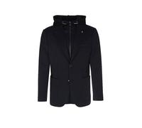 Sakko mit Kapuze TOMMY HILFIGER "NY BIB PUNTO MILANO", Herren, Gr. 54, schwarz (navy blau), Obermaterial: 75% Polyester, 22% Viskose, 3% Elasthan, Sakkos (84588253-54) navy blau