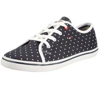 Tommy Hilfiger Sammy 4A FU56813744, Unisex - Kinder Sneaker, Blau (Polkadots 075), EU 39