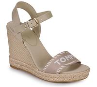 Tommy Hilfiger Sandalen SEASONAL WEBBING WEDGE in Beige 40