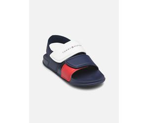 Tommy Hilfiger - Sandalen VELCRO SANDAL BLUE/RED/WHITE - Blau - Größe 30
