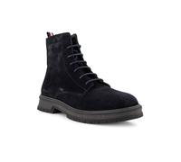 Tommy Hilfiger Schnürboots Herren Veloursleder blau, 42 (8)