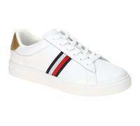 Tommy Hilfiger Schuhe Essential Court Sneakers weiß Damen Streifen - Größe 42