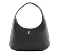 Tommy Hilfiger Schultertasche Handtasche Hilfiger Staple Shoulder Bag Grey Line grau