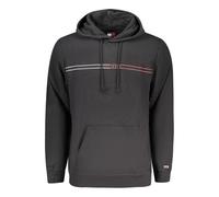 Tommy Hilfiger Schwarzer Baumwoll-Herren-Hoodie XL
