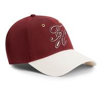 Tommy Hilfiger Script Colorblock Cap, Baseball-Cap, Velvet Maroon