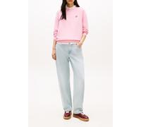 Tommy Hilfiger Damen Sweatshirt mit Baumwolle, pink, Gr. XS