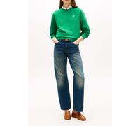 Tommy Hilfiger Script Regular Sweats Courtside Green Größe: XS | Pullover Outlet | Damen | Grün
