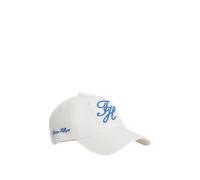 Baseball Cap TOMMY HILFIGER "TH SCRIPT SOFT 6 PANEL", Herren, ecru, Web, Baumwolle, Caps, mit Logo-Stickerei, Umfang 58 cm (75461868-0) ecru