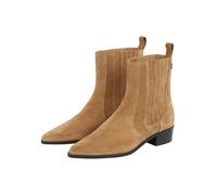 Tommy Hilfiger Shoes Leder-Boots in Beige - Größe 40 | Damen Stiefel