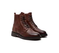 Schnürboots TOMMY HILFIGER "HILFIGER COMFORT LWT LTH BOOT" Gr. 41, braun (cognac) Herren Schuhe (16761942-41) cognac