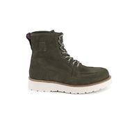 Tommy Hilfiger Shoes Leder-Boots in Grün - Größe 42 | Herrenstiefel