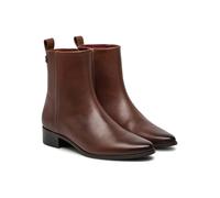 Tommy Hilfiger Shoes Leder-Boots in Hellbraun - Größe 39 | Damen Stiefel