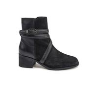 Tommy Hilfiger Shoes Leder-Boots in Schwarz - Größe 36 | Damen Stiefel