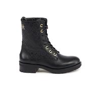 Tommy Hilfiger Shoes Leder-Boots in Schwarz - Größe 38 | Damen Stiefel