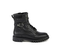 Tommy Hilfiger Shoes Leder-Boots in Schwarz - Größe 41 | Damen Stiefel