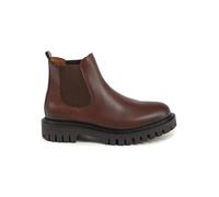 Tommy Hilfiger Shoes Leder-Chelsea-Boots in Braun - Größe 43 | Herrenstiefel