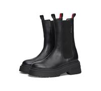 Tommy Hilfiger Shoes Leder-Chelsea-Boots in Schwarz - Größe 36 | Stiefeletten