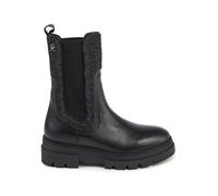 Tommy Hilfiger Shoes Leder-Chelsea-Boots in Schwarz - Größe 39 | Stiefeletten